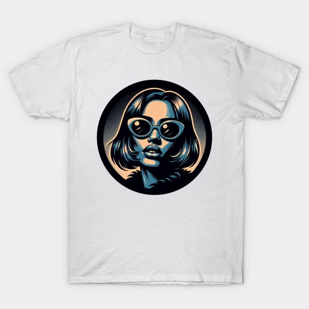 badass comic book girl T-Shirt by Anthony88